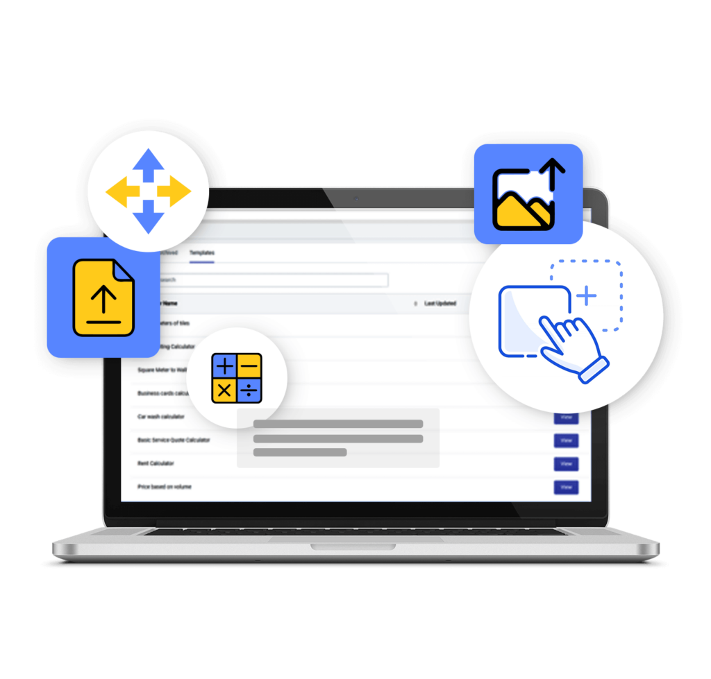 Custom Pricing Calculator features overview